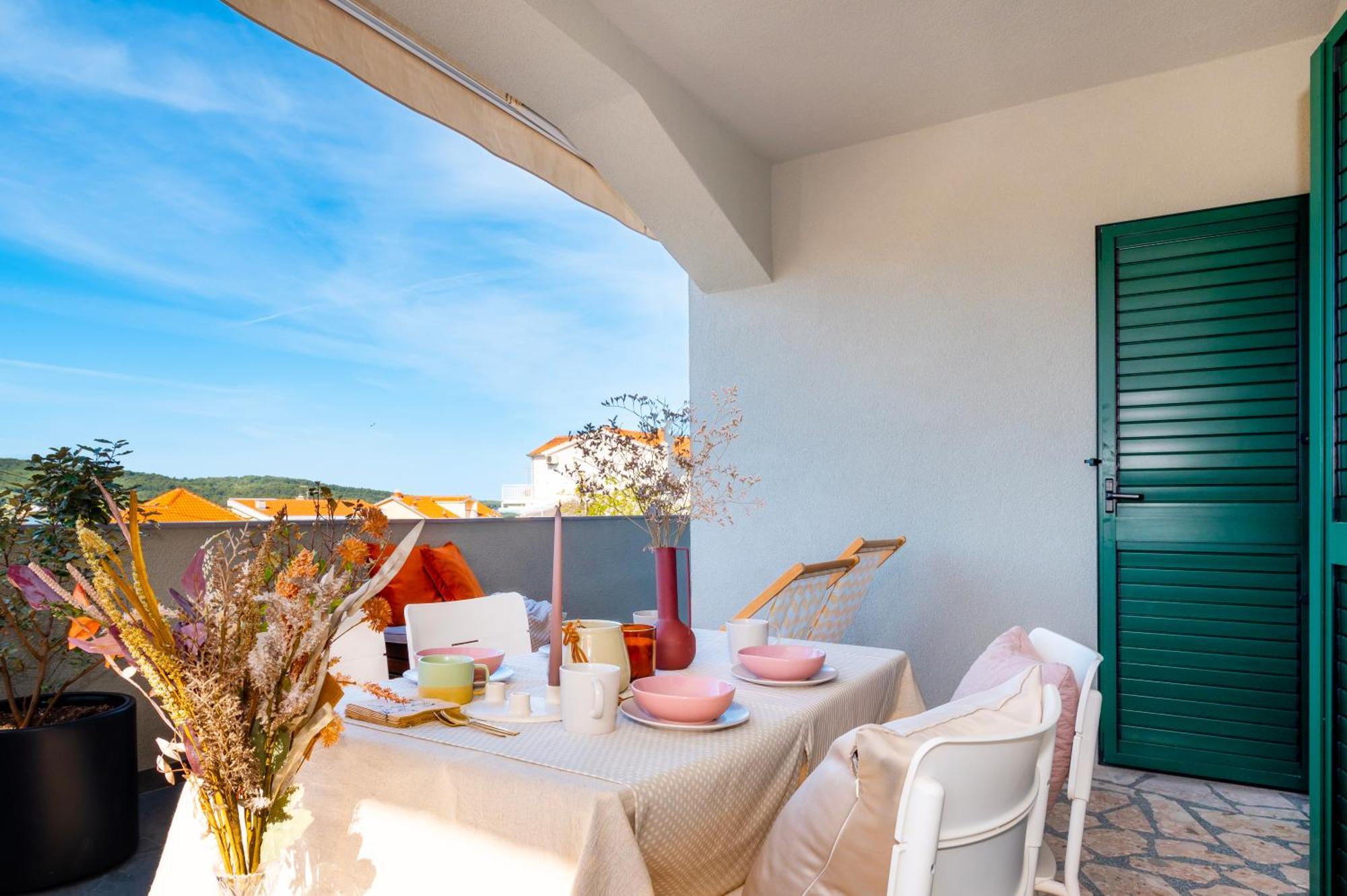 Ojra New Apartment With Seaview Sibenik Luaran gambar